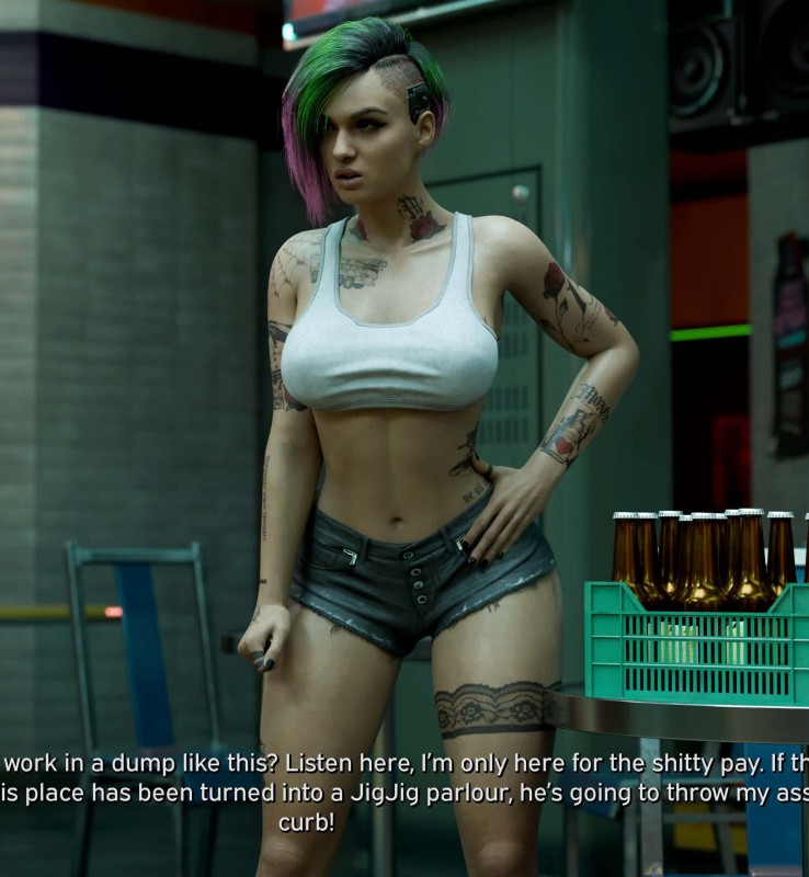Belethors Smut - Cyberpunk 2077: Girls in Bikinis 3D Porn Comic