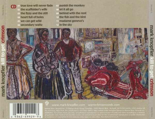 Mark Knopfler - Kill To Get Crimson (2007) (Lossless + 320) Mark Knopfler - Kill To Get Crimson (2007) (Lossless + 320)