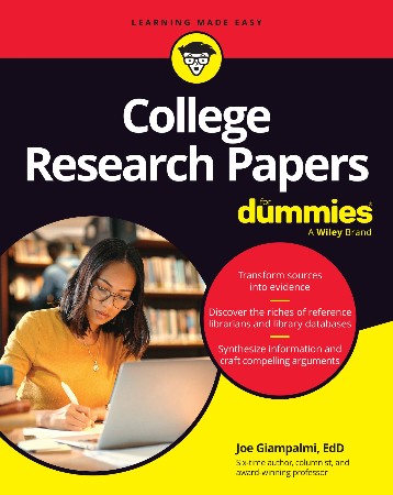 Cover: College Research Papers For Dummies - Giampalmi, Joe