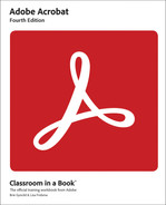 Cover: Adobe Acrobat Classroom in a Book - Fridsma, Lisa; Gyncild, Brie