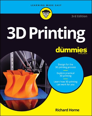 Cover: 3d Printing For Dummies - Horne, Richard
