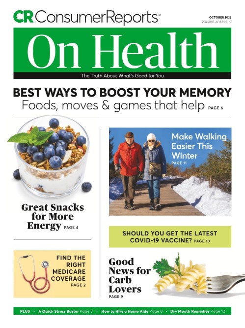 Consumer Reports on Health - Volume 37 Issue 10, October 2025