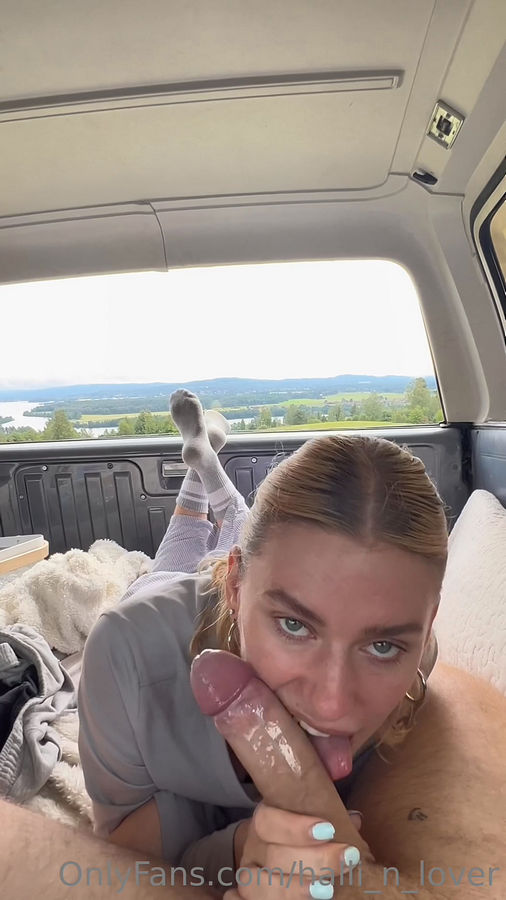 Onlyfans: Halli N Lover   2023  Camping BJ Ends In Tears [SD 1878p]