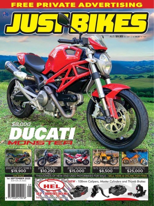 Just Bikes – 1 September 2025