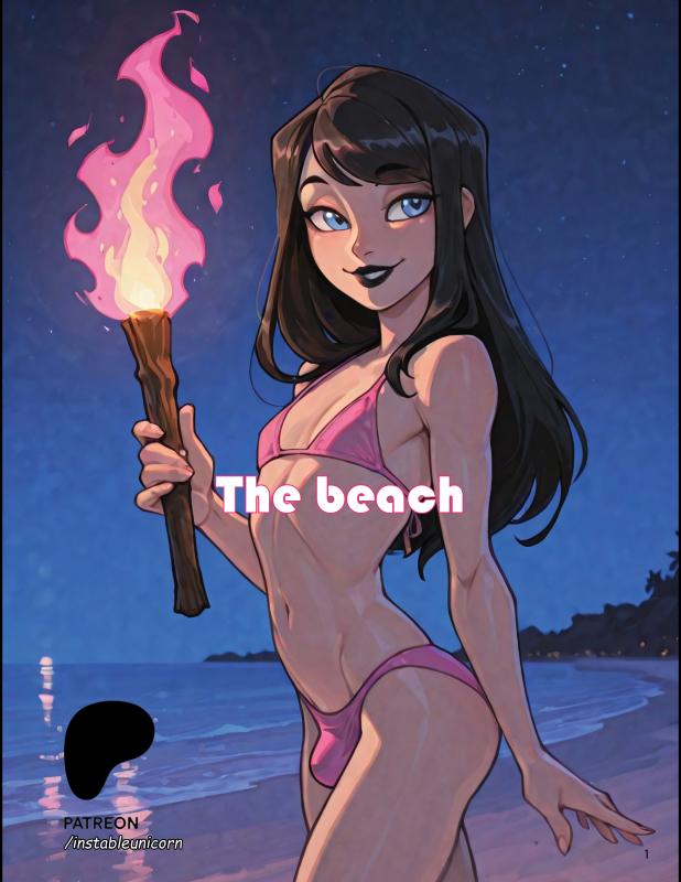 Instableunicorn - The Beach AI Porn