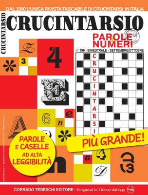 Crucintarsio - Settembre-Ottobre 2025