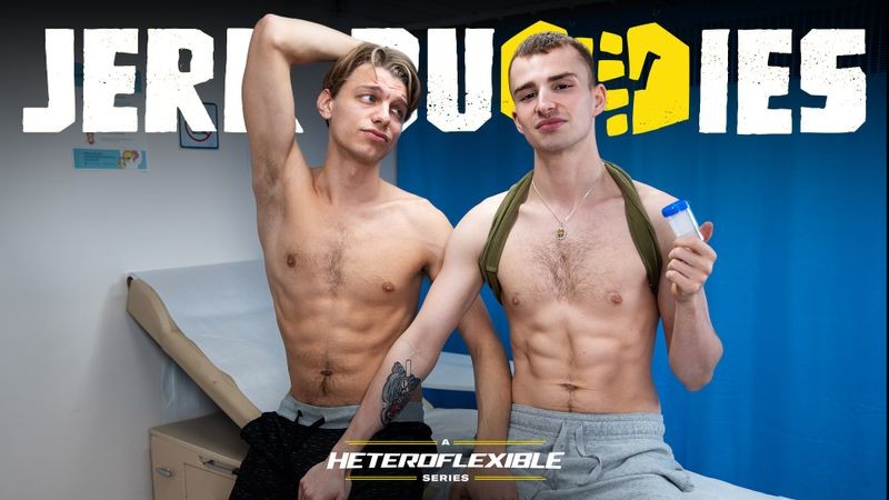 AdultTime - Leo Louis, Ryan Jacobs - Donating Sperm Ain't Easy, Bruh