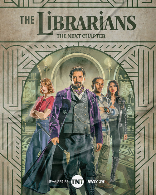 Bibliotekarze: Nowy rozdział / The Librarians: The Next Chapter (2025) (Sezon 1) PL.720p.WEB-DL.DD2.0.XViD-P2P / Polski Lektor DD 2.0