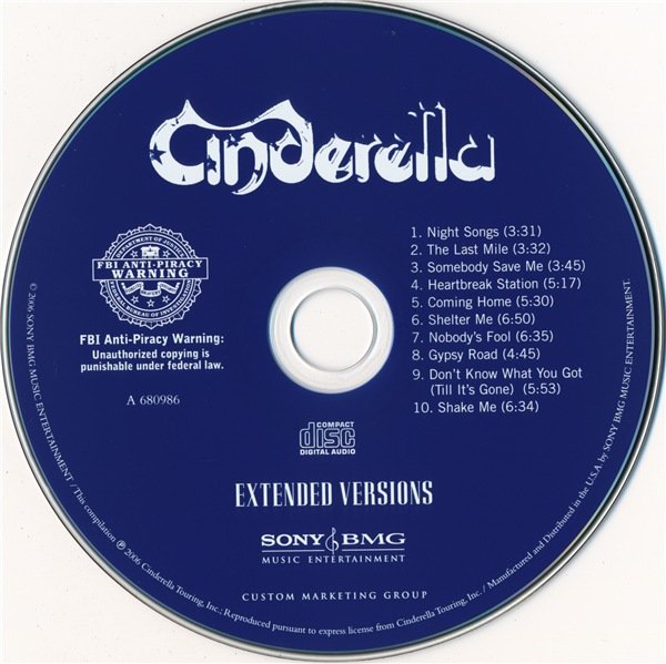Cinderella - Extended Versions (2006) (Lossless + 320) Cinderella - Extended Versions (2006) (Lossless + 320)