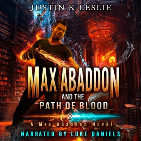 Cover: Max Abaddon and The Purity Law: A Max Abaddon Urban Fantasy - Leslie, Justin