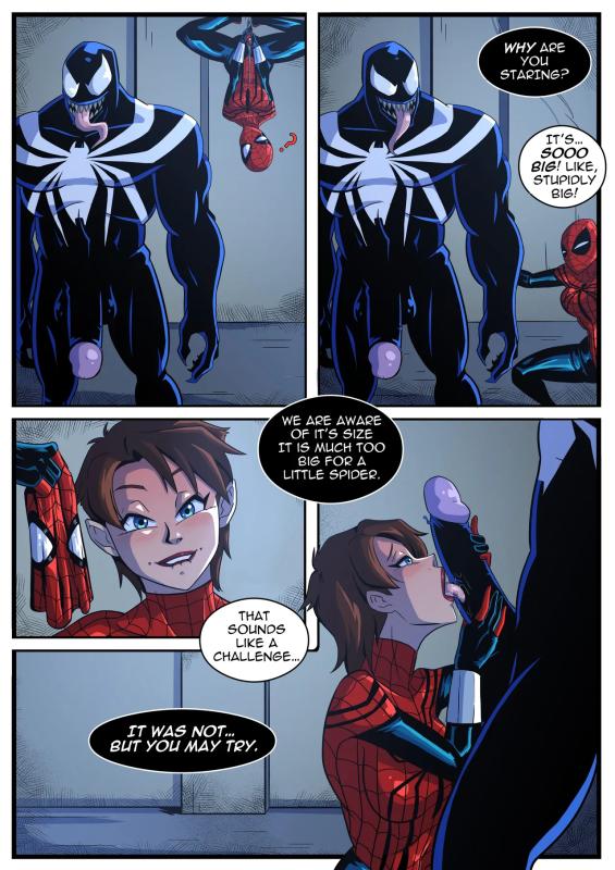 Wacum - Spidergirl x Venom Porn Comics