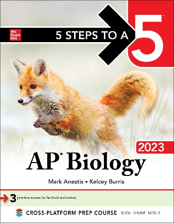 Cover: 5 Steps to a 5: AP Biology 2024 - Anestis, Mark; Burris, Kelcey