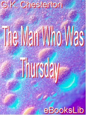 Cover: The Man Who Was Thursday - G. K. Chesterton