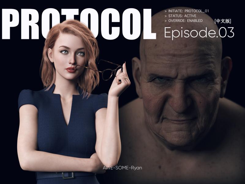 Awe-Some-Ryan - Protocol 3 3D Porn Comic