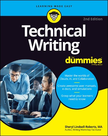 Cover: Technical Writing for Dummies, 2nd Edition - Sheryl Lindsell-Roberts