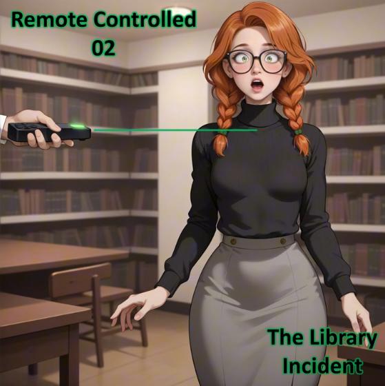 HexxetVal - Remote Controlled 2 - The Library Incident 3D Porn Comic
