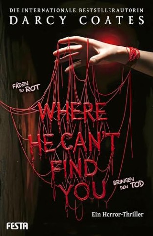 Cover: Darcy Coates - Where He Cant Find You