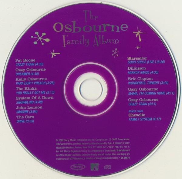 The Osbournes - The Osbourne Family Album (2002) (Losless + 320) The Osbournes - The Osbourne Family Album (2002) (Losless + 320)