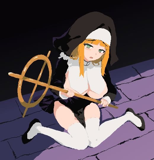 Novice Sister Leticia - Test by Cyatt Cafe Porn Game