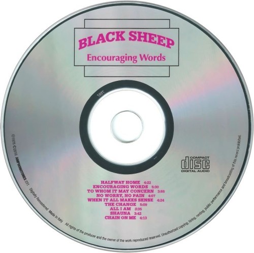 Black Sheep - Encouraging Words (1975) (2016) Lossless