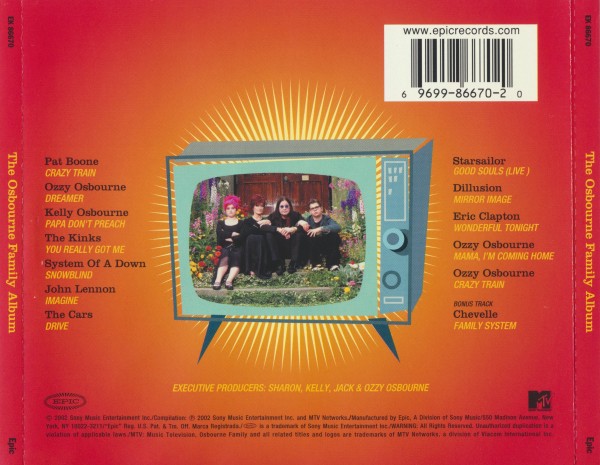 The Osbournes - The Osbourne Family Album (2002) (Losless + 320) The Osbournes - The Osbourne Family Album (2002) (Losless + 320)