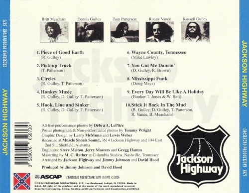 Jackson Highway - Jackson Highway (1977) (2024) Lossless Jackson Highway - Jackson Highway (1977) (2024) Lossless
