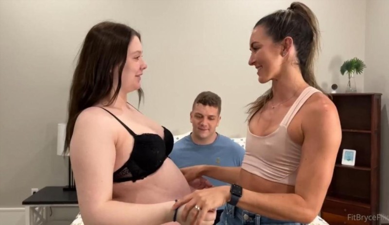 Sophie St.Claire, Bryce Adams- Pregnant 18 Year Old Double BJ Fun  - [499.4 MB]