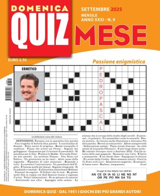 Domenica Quiz Mese N.357 - Settembre 2025