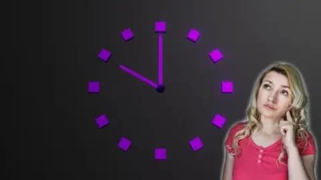 Model and Animate Fast Forward Moving Clock in Blender