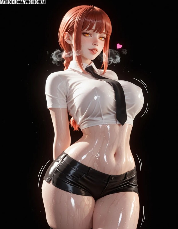 WISHZONEAI - Makima Hentai Comics                          / AI Porn