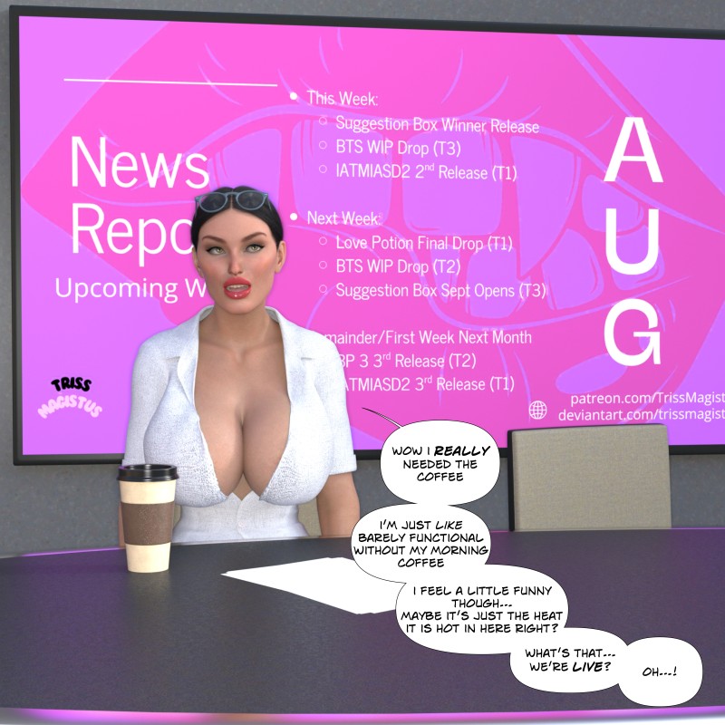 TrissMagistus - Monthly 3D Porn Comic