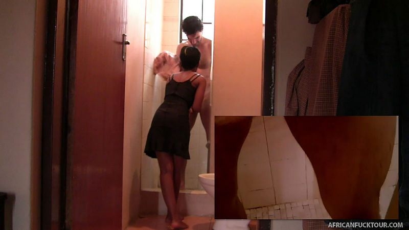 Hope Black Hottie Sucking Vanilla Pole (AfricanFuckTour) HD 720p