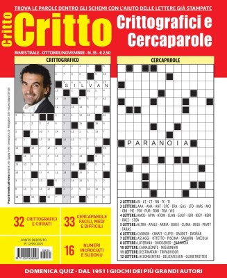 Crittografici & Carcaparole N.35 - Ottobre-Novembre 2025
