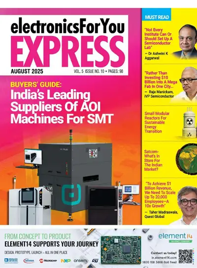 Electronics For You Express - No 8 (August) 2025