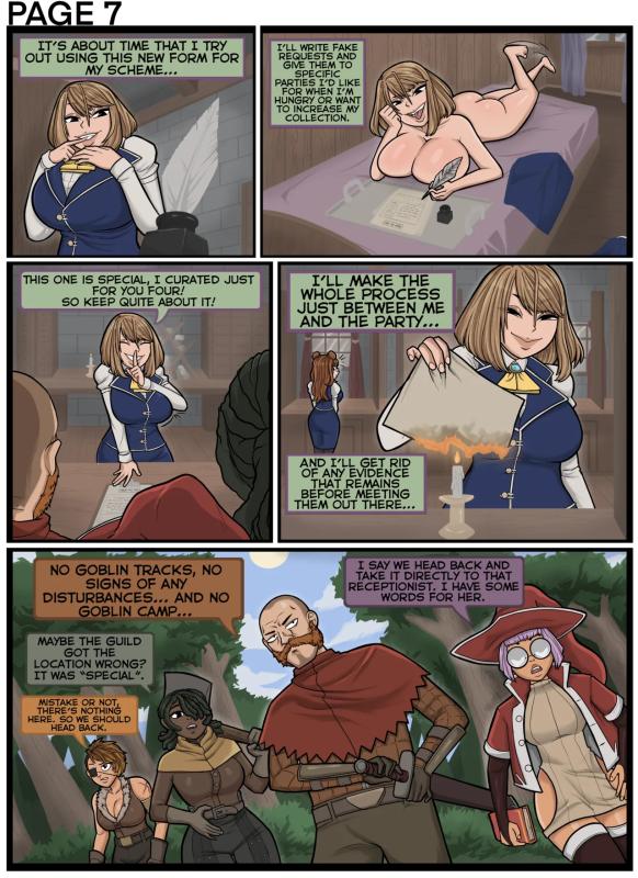 Tabneto - Reincarnated as a Mimic! 2 Porn Comics