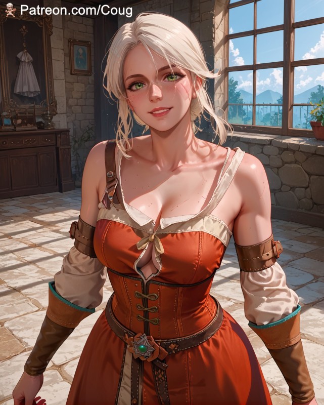 Coug - Ciri (The Witcher) Porn Comics                   / AI Porn