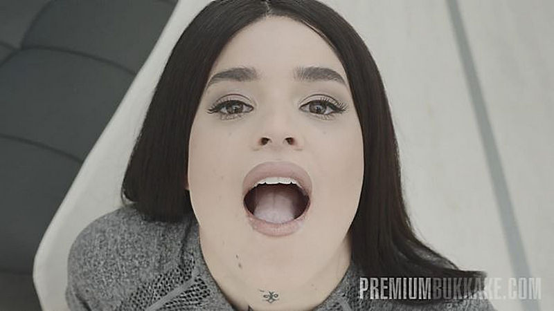 PremiumBukkake: Saba Lapiedra 4 Bukkake Goodbye [FullHD 1080p]