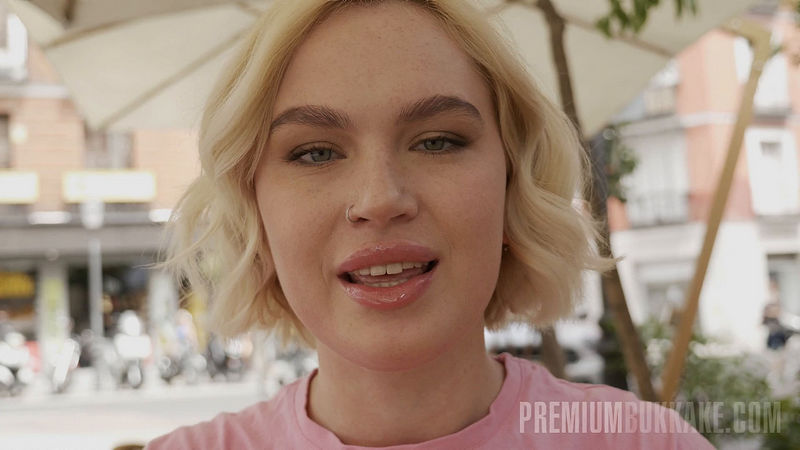 PremiumBukkake: Greta Foss 1 Bukkake Interview [FullHD 1080p]