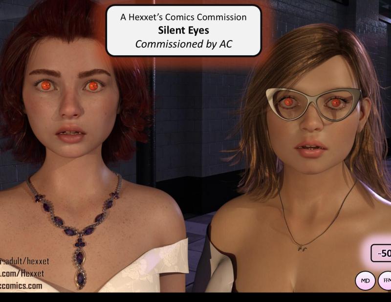 Hexxetval - Silent Eyes 3D Porn Comic