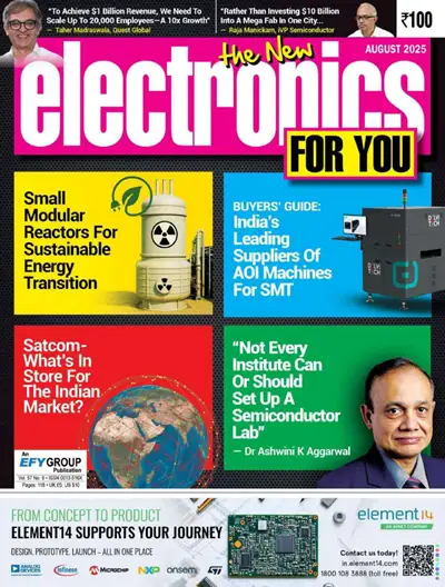 Electronics For You - No 8 (August) 2025