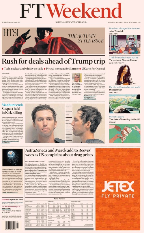 Financial Times UK - 13 September, 2025