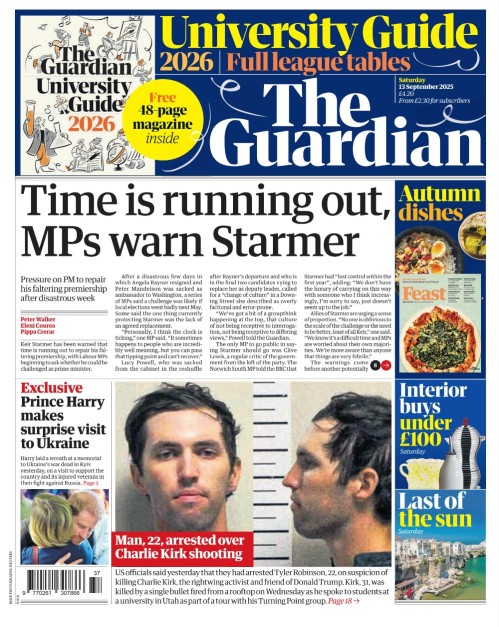 The Guardian – 13 September 2025