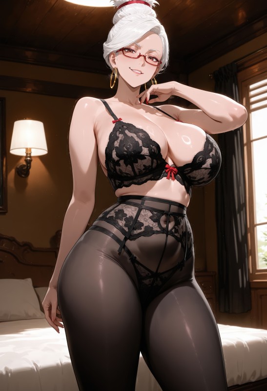 LewdCreationAI - Seiko Ayase - Lingerie (Dandadan) Hentai Comics                  / AI Porn