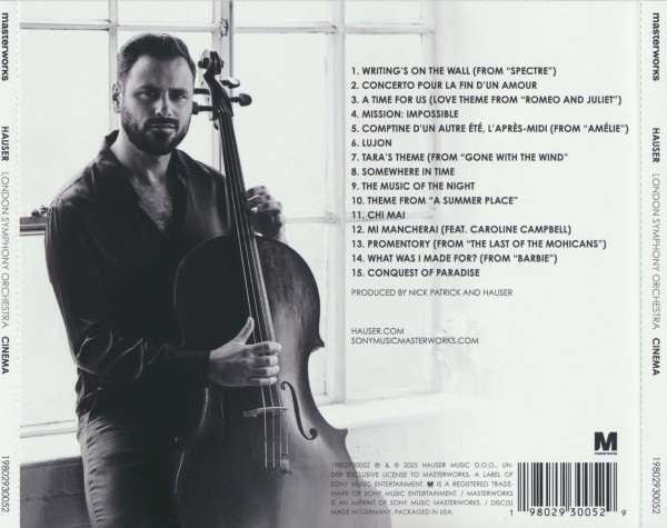 HAUSER - Cinema (2025) (Lossless + 320) HAUSER - Cinema (2025) (Lossless + 320)