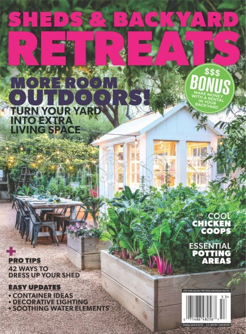 Sheds & Backyard Retreats - More Room Outdoors! 2025