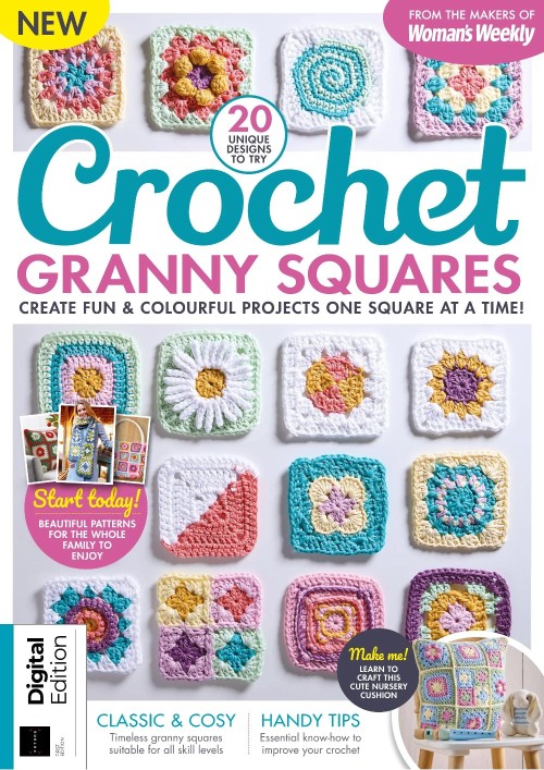 Crochet Granny Squares - 1st Edition 2025