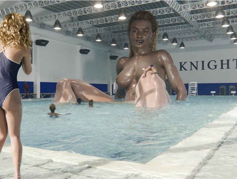 Pandoza - Swim Team 3D Porn Comic