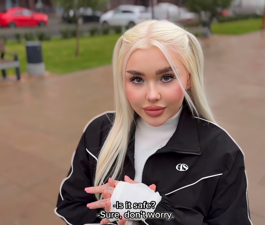 Blondessa Cute Stranger From The Street Is A Scammer! Gives A Course And Treats You Into Sex! FullHD 1080p