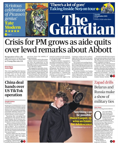 The Guardian - 16 September 2025