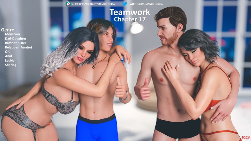 Teamwork 17 by MandoLogica 3D Porn Comic